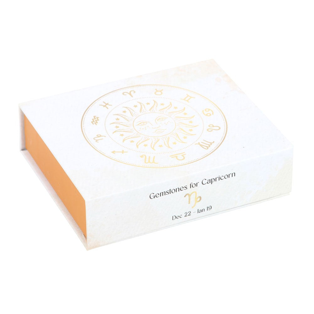 Capricorn Crystal Tumble stone Set – Unlock Your Inner Strength