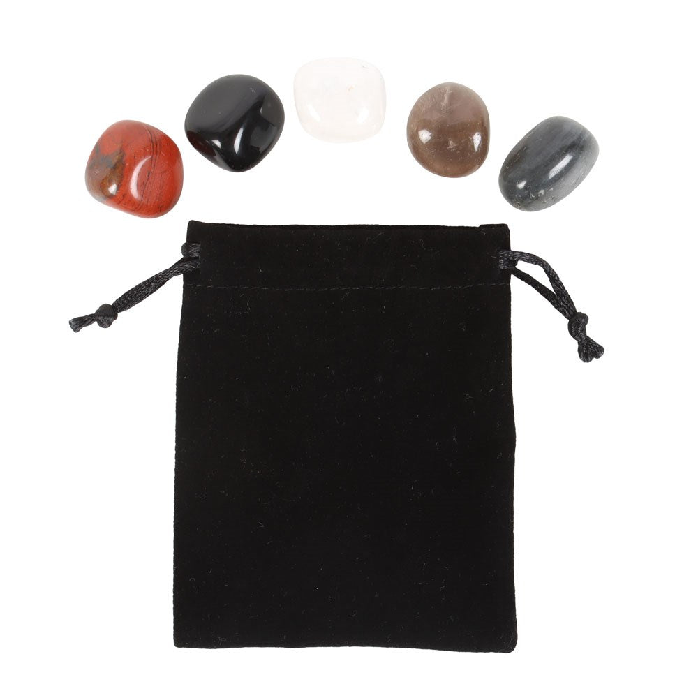 Scorpio - Unlock Your Inner Power with the Scorpio Crystal Tumble stone Set!