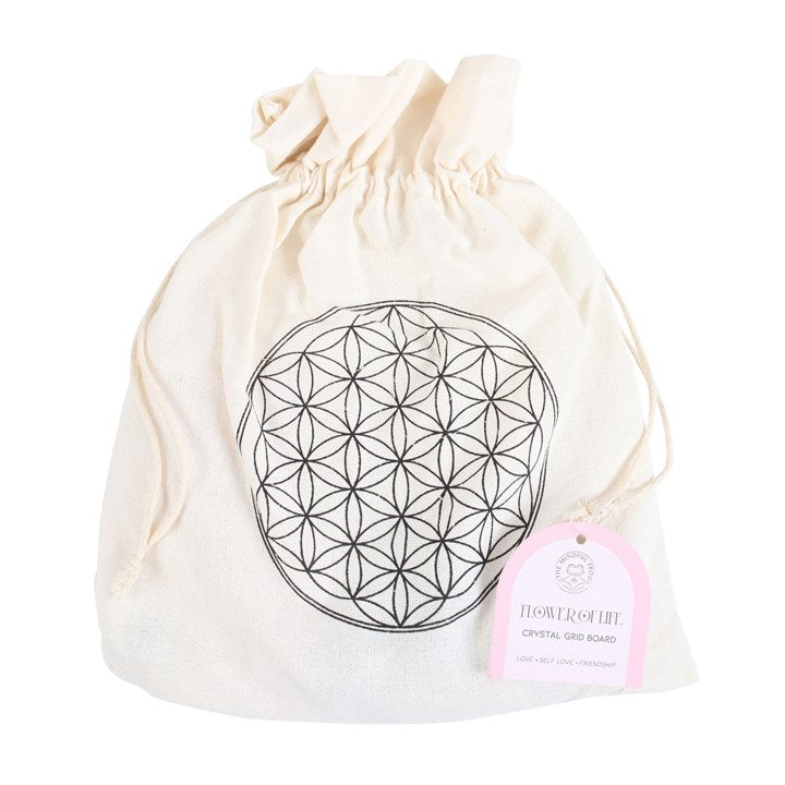 Flower of Life Crystal Grid Set – Amplify Positive Energies