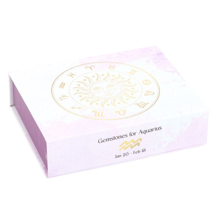 Aquarius Crystal Tumble stone Set – Elevate Your Energy