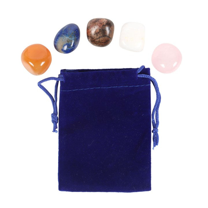 Taurus Crystal Tumble stone Set