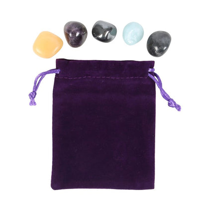 Aquarius Crystal Tumble stone Set – Elevate Your Energy