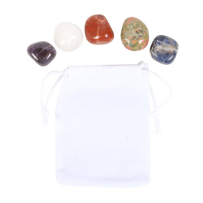 Virgo Crystal Tumble stone Set: Elevate Your Energy!