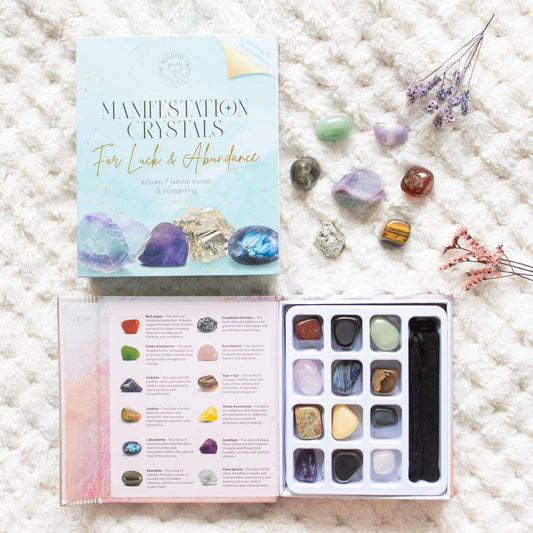 Attract Abundance and Good Fortune with Our Manifestation Crystal Gift Set