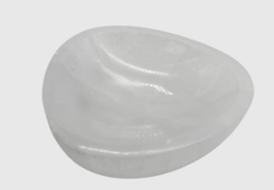 Selenite Freeform Charging Bowl (10cm) | Moroccan Selenite