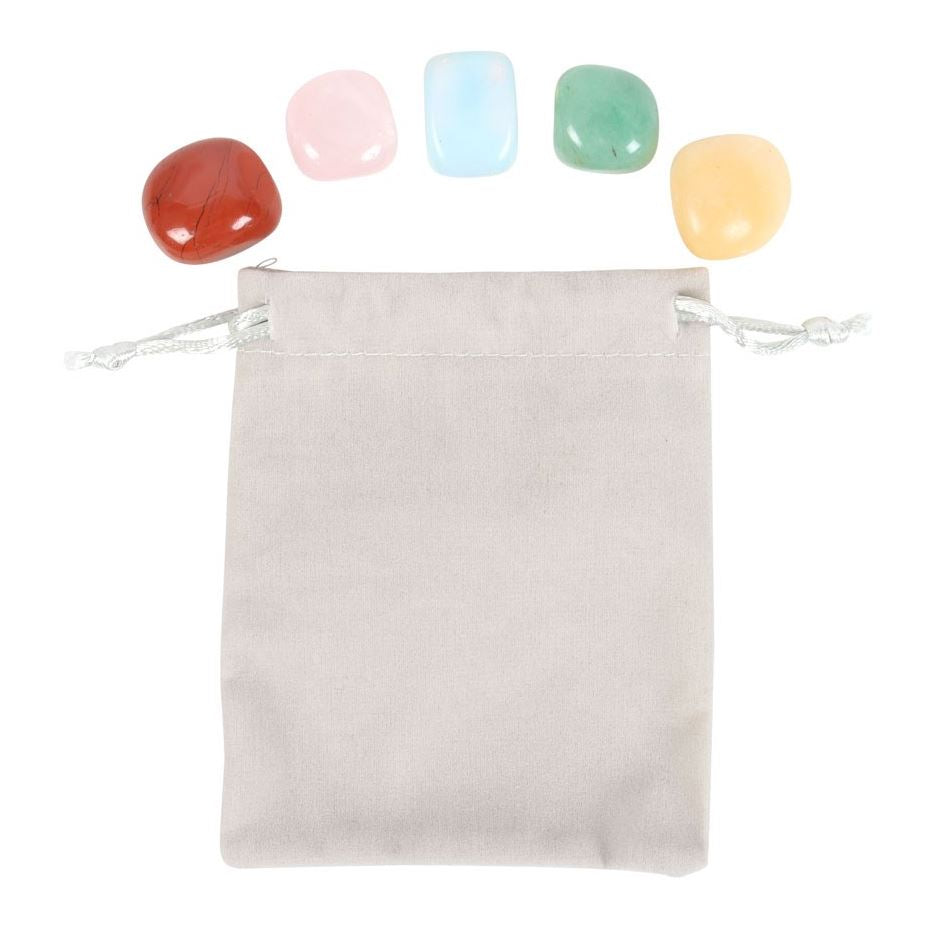 Cancer Crystal Tumble stone Set – Nurture Your Soul, Embrace Your Power
