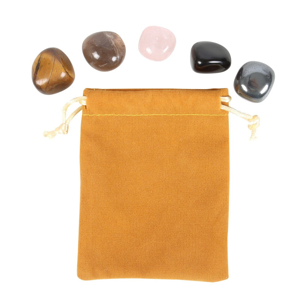 Capricorn Crystal Tumble stone Set – Unlock Your Inner Strength
