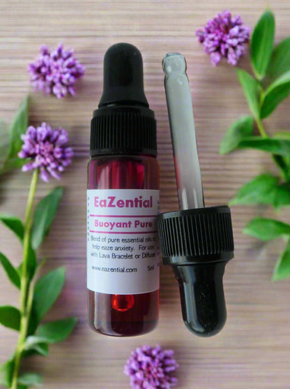 Buoyant Pure Essential Oil Anxiety Blend 5ml dropper bottle